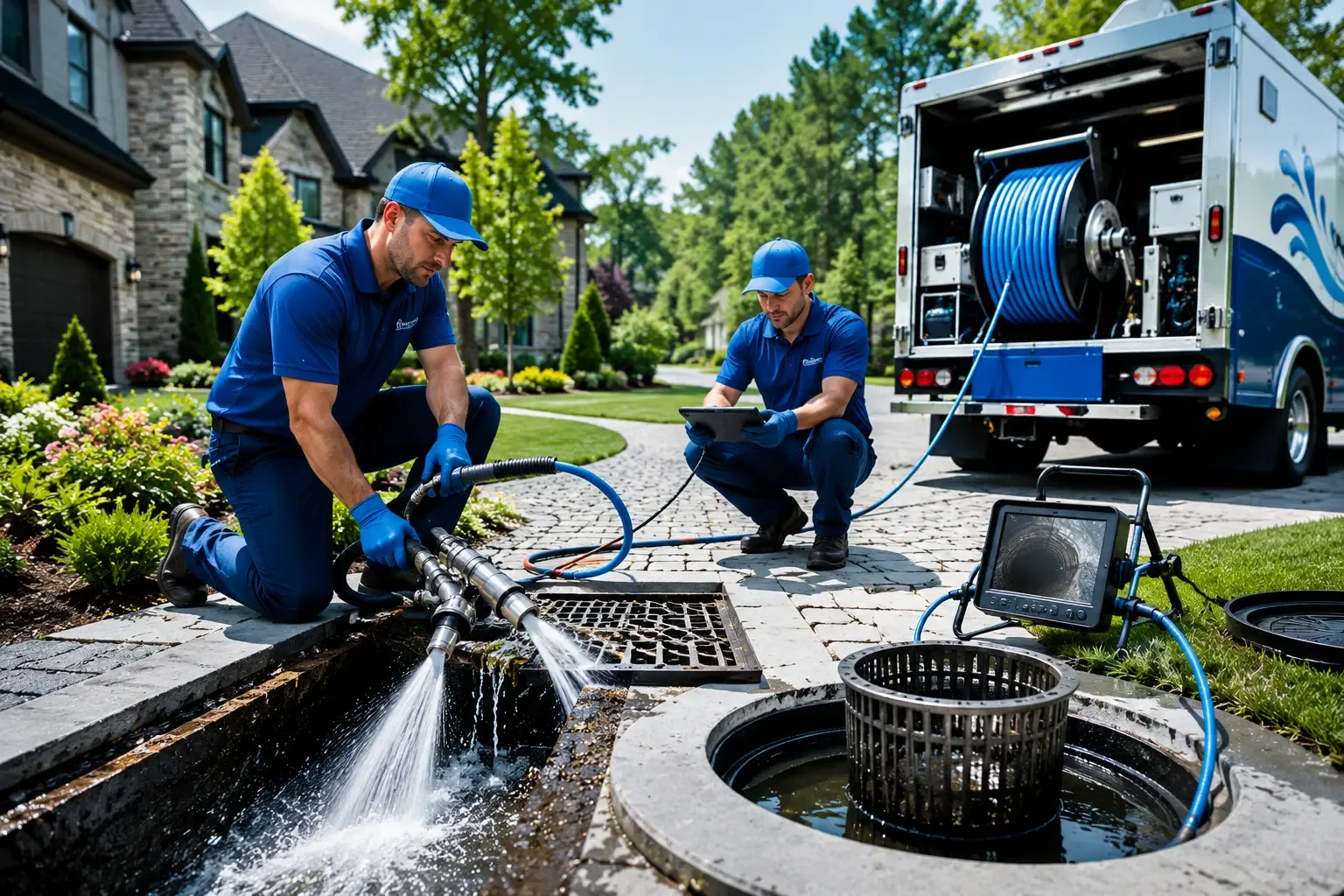 Local outdoor drain cleaning professionals in Carney, OK